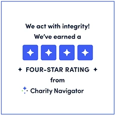 Charity Navigator Four-Star Rating