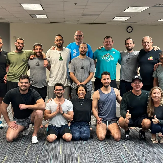 A cohort of veterans at The 22 Project